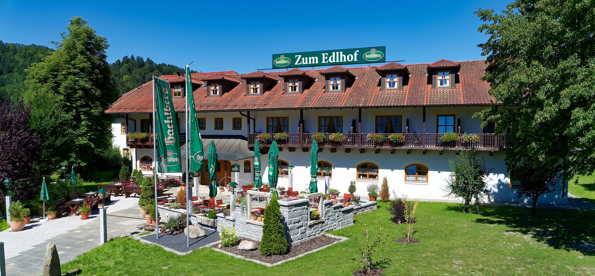 Urlaub im Bayerischen Wald - Hotel Edlhof in Obernzell bei Passau